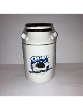 VINTAGE Nabisco Oreo Snowman Cookie Jar Houston Harvest NEW W/TAGS